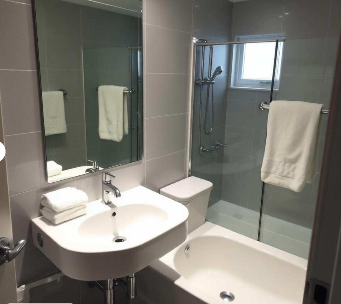 After bathroom